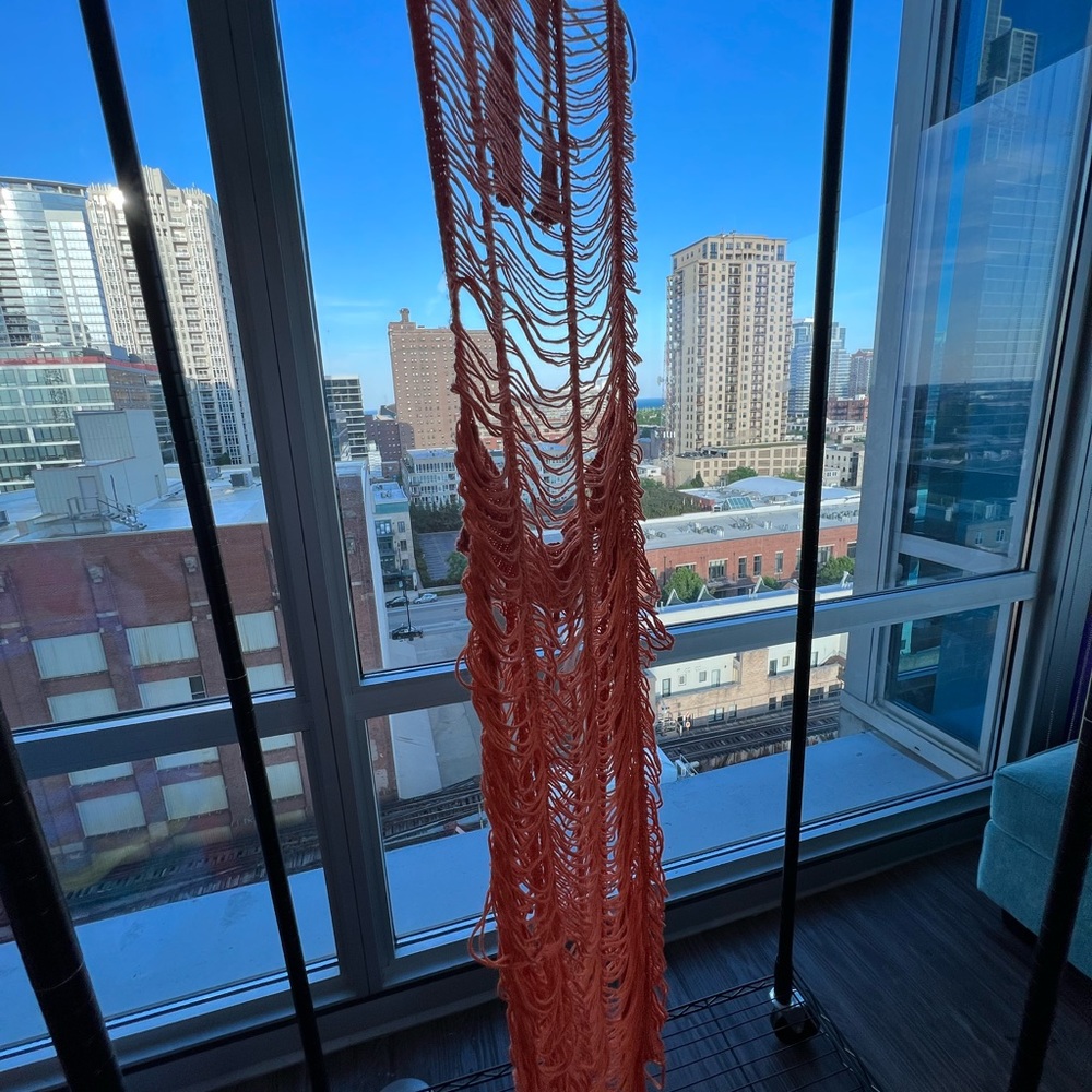 Orange cover up